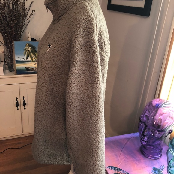 BNWT Pink VS Full Zip Boyfriend Sherpa Jacket - Picture 4 of 7